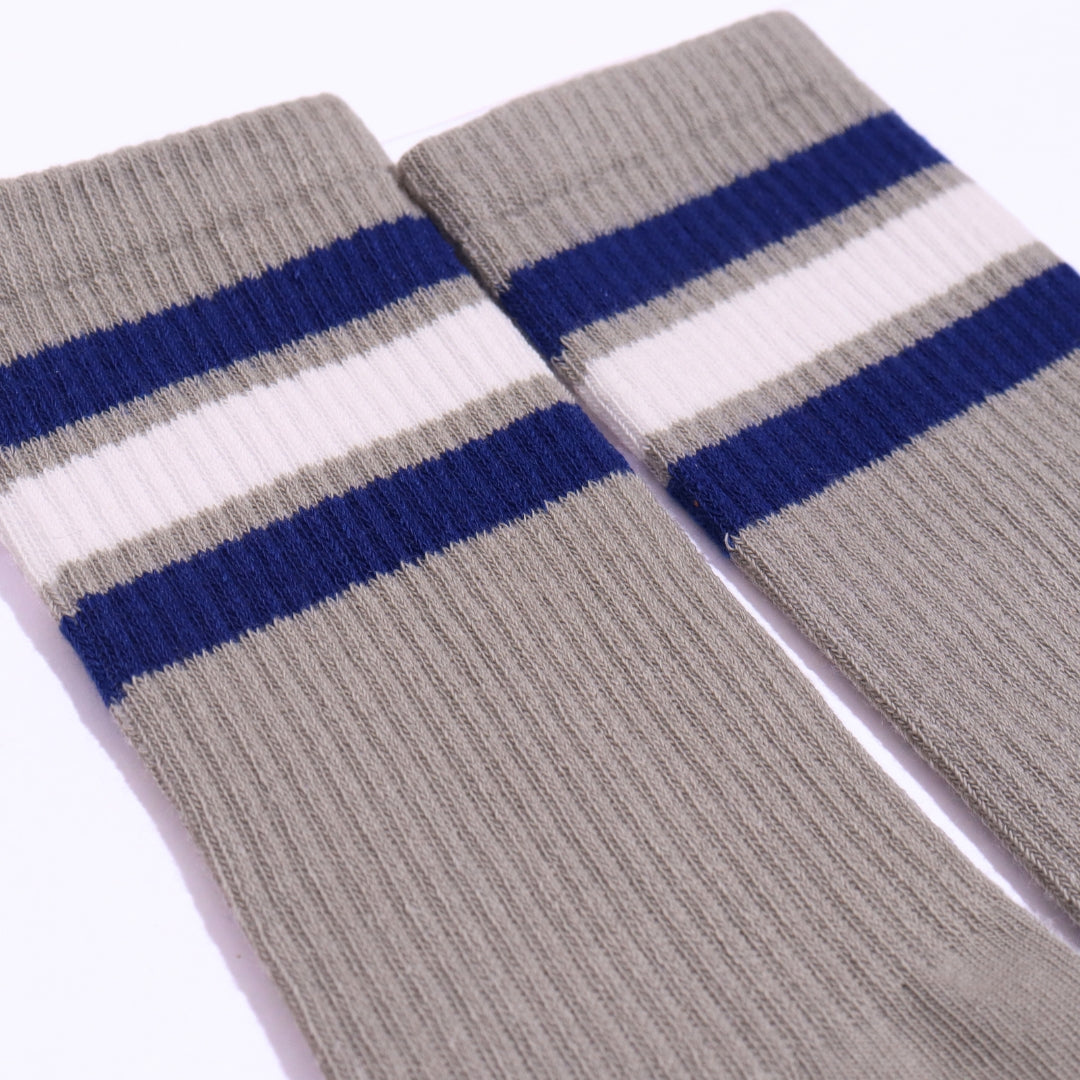 Thela Gaadi Crew sock - Grey Classic Vintage Socks