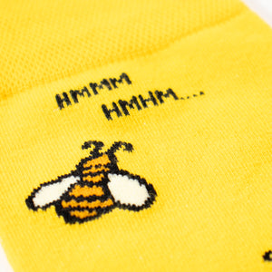 Thela Gaadi Crew sock - HONEY BEE SOCKS