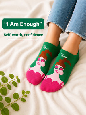Thela Gaadi Low cut ankle sock - Girl Power Socks