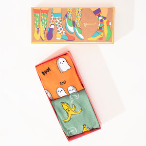 Thela Gaadi Mid crew sock - Bae & Boo Socks