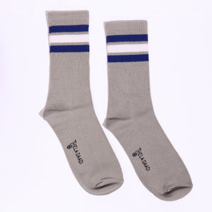 Thela Gaadi Crew sock - Grey Classic Vintage Socks