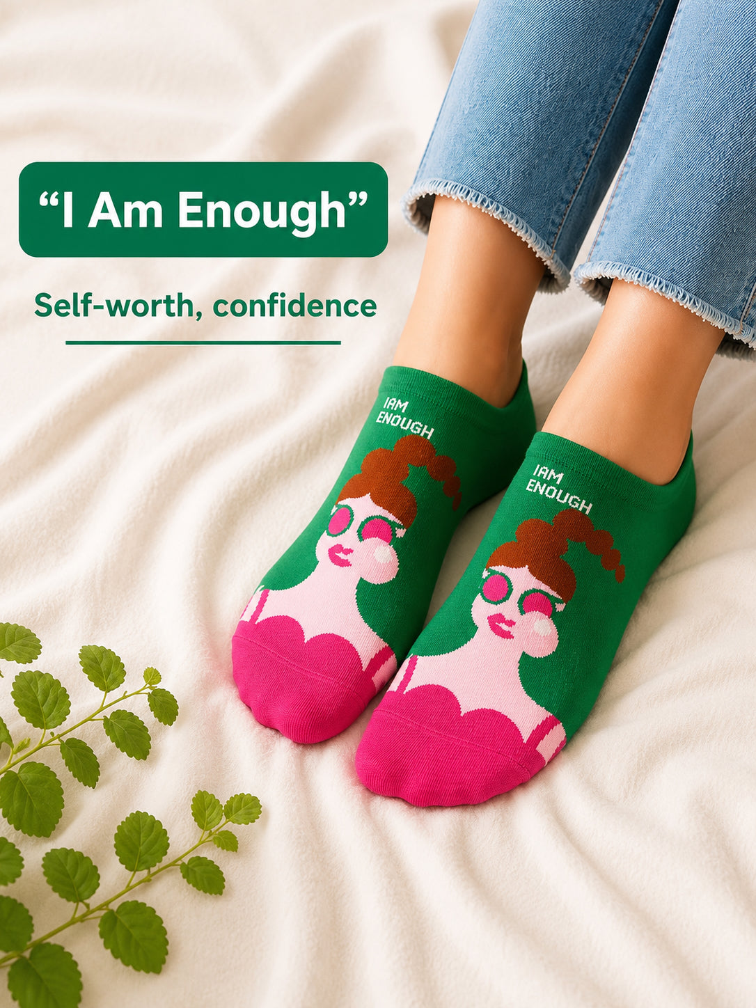 Thela Gaadi Low cut ankle sock - Girl Power Socks